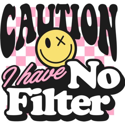 Caution I ave no filter SVG Thumbnail