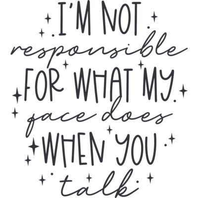 Im not responsible SVG Thumbnail