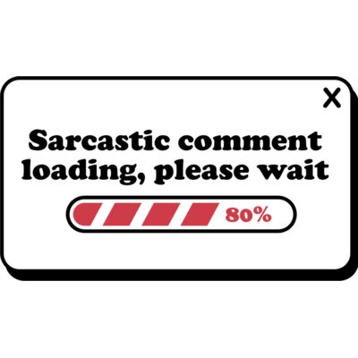 Sarcastic comment loading SVG Thumbnail