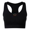 TriDri® seamless '3D fit' multi-sport sculpt solid colour bra Thumbnail