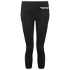 Women's TriDri® recycled performance leggings 3/4 length Thumbnail