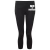 Women's TriDri® recycled performance leggings 3/4 length Thumbnail
