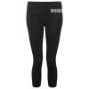 Women's TriDri® recycled performance leggings 3/4 length Thumbnail