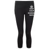 Women's TriDri® recycled performance leggings 3/4 length Thumbnail