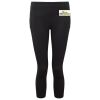 Women's TriDri® recycled performance leggings 3/4 length Thumbnail