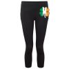 Women's TriDri® recycled performance leggings 3/4 length Thumbnail