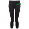 Women's TriDri® recycled performance leggings 3/4 length Thumbnail