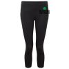 Women's TriDri® recycled performance leggings 3/4 length Thumbnail