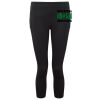 Women's TriDri® recycled performance leggings 3/4 length Thumbnail