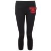 Women's TriDri® recycled performance leggings 3/4 length Thumbnail
