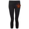 Women's TriDri® recycled performance leggings 3/4 length Thumbnail