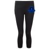 Women's TriDri® recycled performance leggings 3/4 length Thumbnail