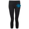 Women's TriDri® recycled performance leggings 3/4 length Thumbnail