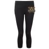 Women's TriDri® recycled performance leggings 3/4 length Thumbnail