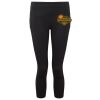 Women's TriDri® recycled performance leggings 3/4 length Thumbnail