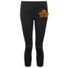 Women's TriDri® recycled performance leggings 3/4 length Thumbnail