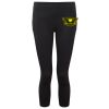 Women's TriDri® recycled performance leggings 3/4 length Thumbnail