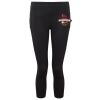 Women's TriDri® recycled performance leggings 3/4 length Thumbnail