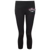 Women's TriDri® recycled performance leggings 3/4 length Thumbnail