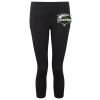 Women's TriDri® recycled performance leggings 3/4 length Thumbnail