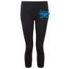 Women's TriDri® recycled performance leggings 3/4 length Thumbnail