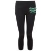 Women's TriDri® recycled performance leggings 3/4 length Thumbnail