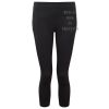 Women's TriDri® recycled performance leggings 3/4 length Thumbnail