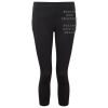 Women's TriDri® recycled performance leggings 3/4 length Thumbnail