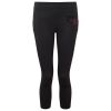 Women's TriDri® recycled performance leggings 3/4 length Thumbnail