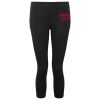 Women's TriDri® recycled performance leggings 3/4 length Thumbnail