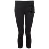 Women's TriDri® recycled performance leggings 3/4 length Thumbnail