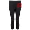 Women's TriDri® recycled performance leggings 3/4 length Thumbnail