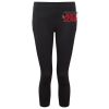Women's TriDri® recycled performance leggings 3/4 length Thumbnail