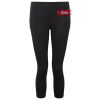 Women's TriDri® recycled performance leggings 3/4 length Thumbnail