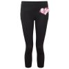 Women's TriDri® recycled performance leggings 3/4 length Thumbnail