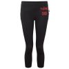 Women's TriDri® recycled performance leggings 3/4 length Thumbnail