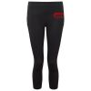 Women's TriDri® recycled performance leggings 3/4 length Thumbnail