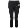 Women's TriDri® recycled performance leggings 3/4 length Thumbnail