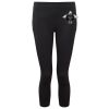 Women's TriDri® recycled performance leggings 3/4 length Thumbnail