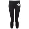Women's TriDri® recycled performance leggings 3/4 length Thumbnail