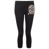Women's TriDri® recycled performance leggings 3/4 length Thumbnail