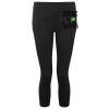 Women's TriDri® recycled performance leggings 3/4 length Thumbnail