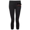Women's TriDri® recycled performance leggings 3/4 length Thumbnail