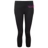 Women's TriDri® recycled performance leggings 3/4 length Thumbnail