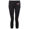 Women's TriDri® recycled performance leggings 3/4 length Thumbnail