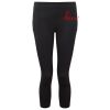 Women's TriDri® recycled performance leggings 3/4 length Thumbnail