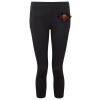 Women's TriDri® recycled performance leggings 3/4 length Thumbnail