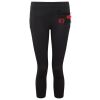 Women's TriDri® recycled performance leggings 3/4 length Thumbnail