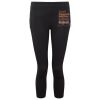 Women's TriDri® recycled performance leggings 3/4 length Thumbnail