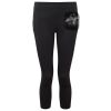 Women's TriDri® recycled performance leggings 3/4 length Thumbnail